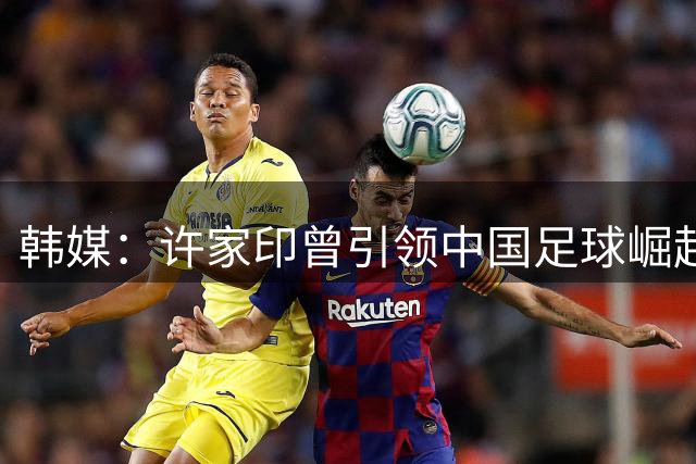 韩媒：许家印曾引领中国足球崛起 如今却落得悲惨下场